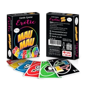 Jogo de Cartas Erótico Mau Mau
