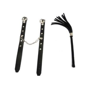 Kit Sado BDSM - Algemas e Chicote